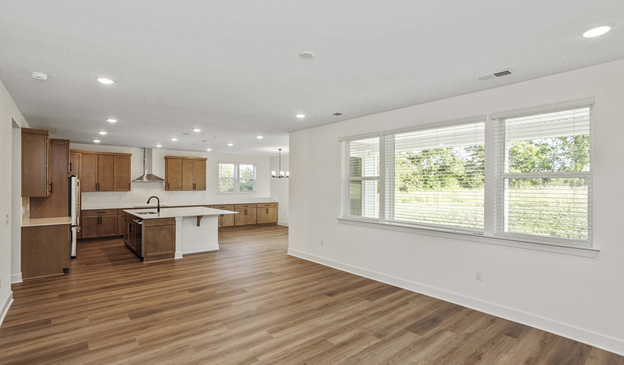 Kitchen of the Sage floor plan