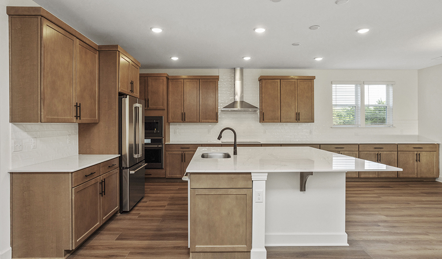 Kitchen of the Sage floor plan