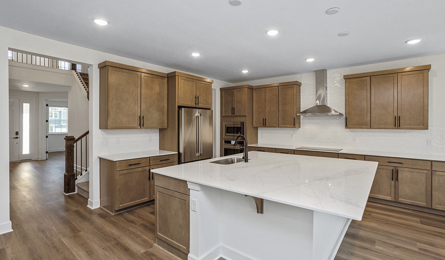 Kitchen of the Sage floor plan