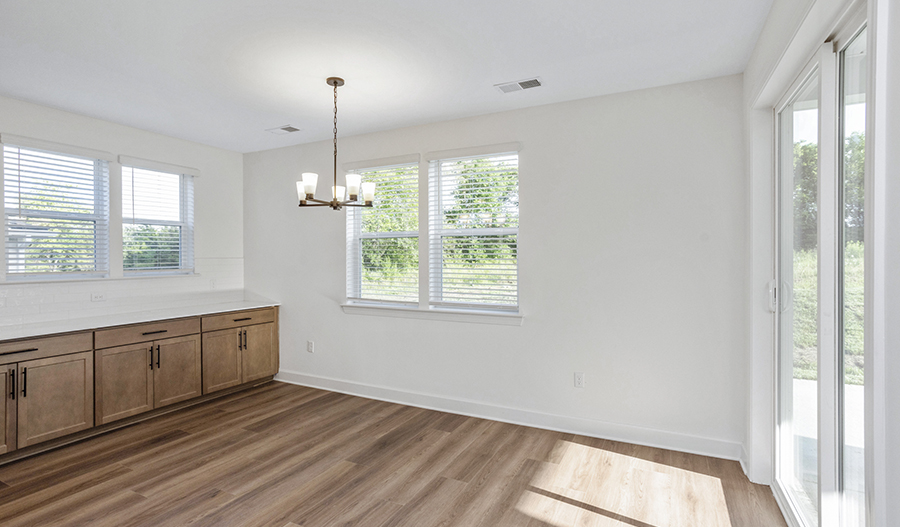 Kitchen of the Sage floor plan