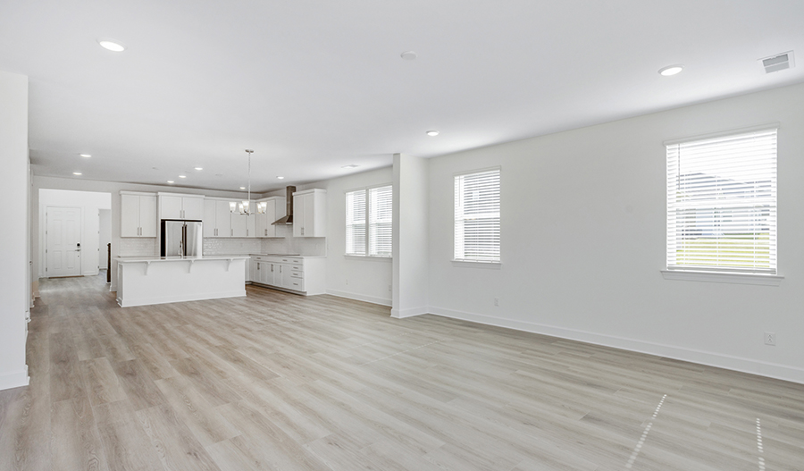 Great Room of the Dupont floor plan