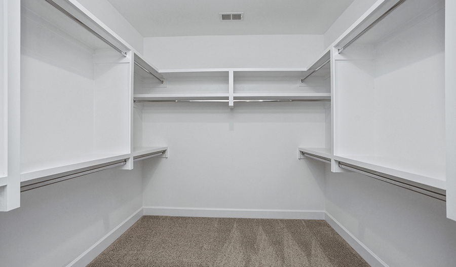 Closet of the Dupont floor plan