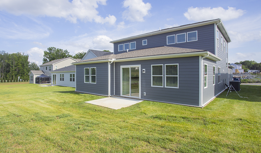 Rear Exterior of the Dupont floor plan