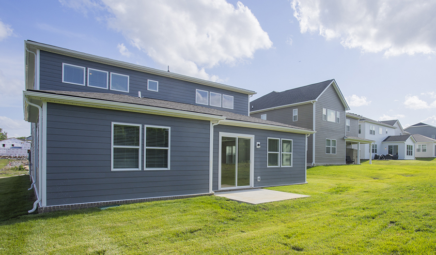 Rear Exterior of the Dupont floor plan