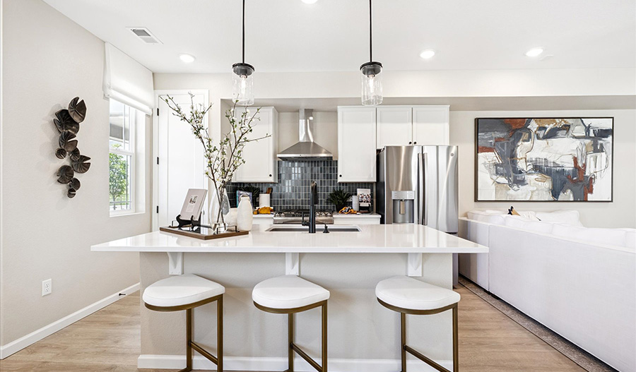 Kitchen of the Chicago floor plan