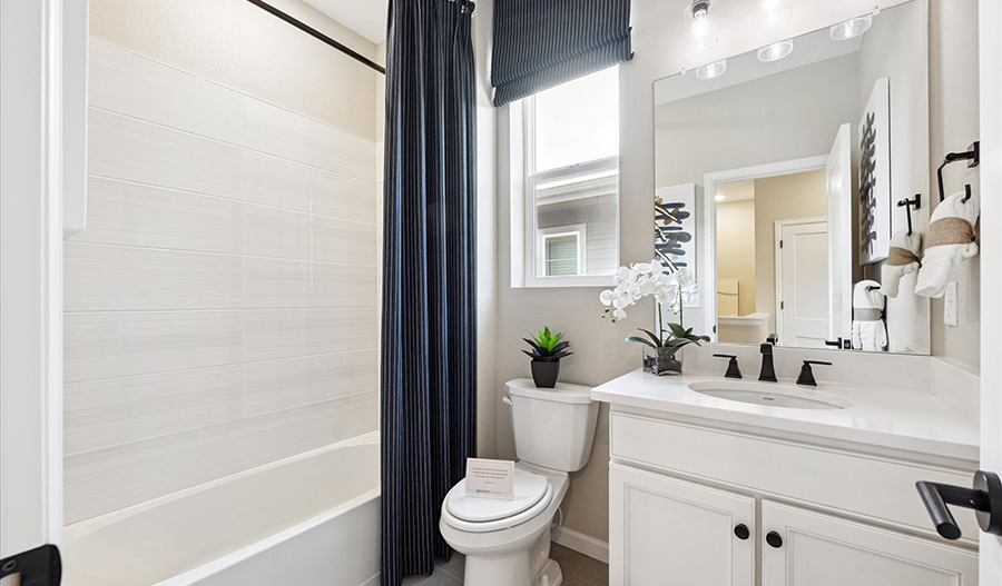 Bathroom of the Chicago floor plan