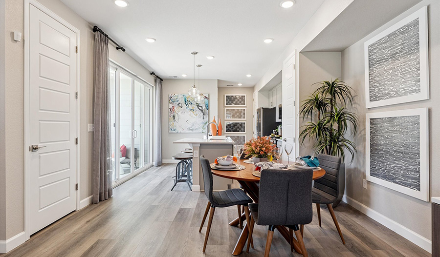 Great Room of the Boston floor plan