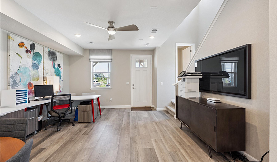 Great Room of the Boston floor plan