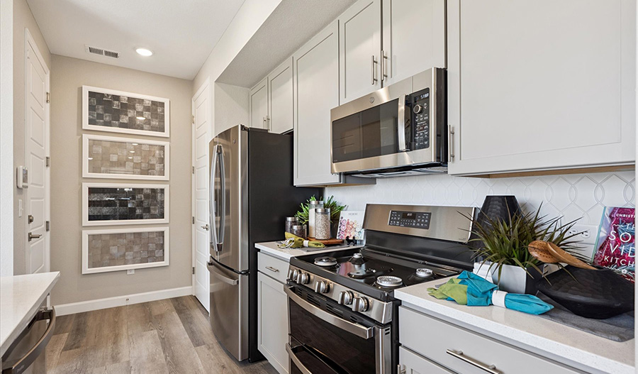 Kitchen of the Boston floor plan