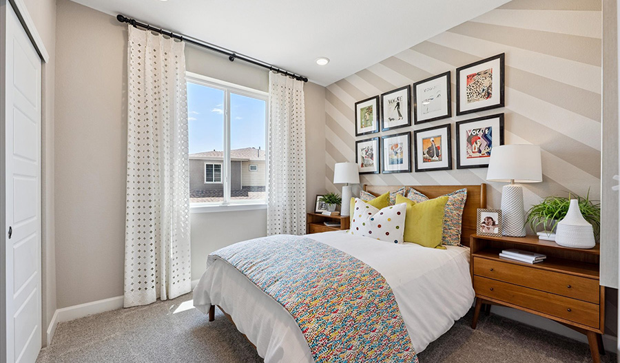 Bedroom of the Boston floor plan