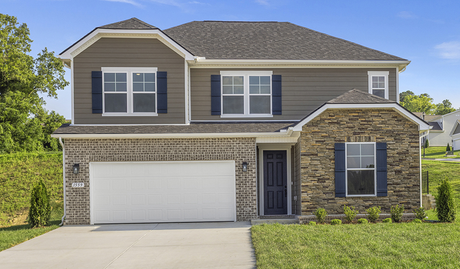 Exterior of the Hopewell floor plan