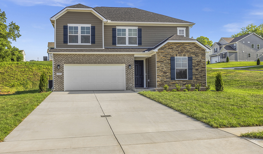 Exterior of the Hopewell floor plan