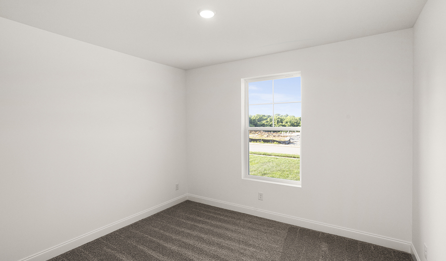 Bedroom of the Hopewell floor plan