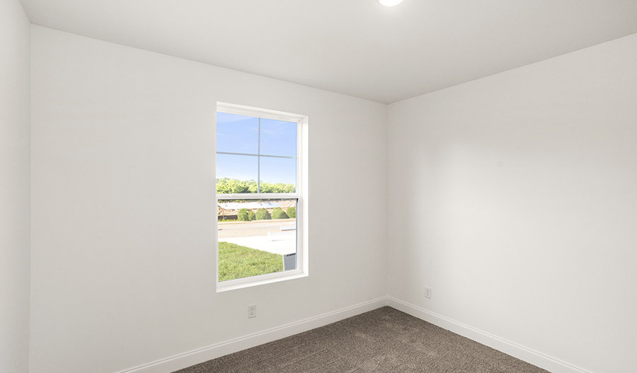 Bedroom of the Hopewell floor plan