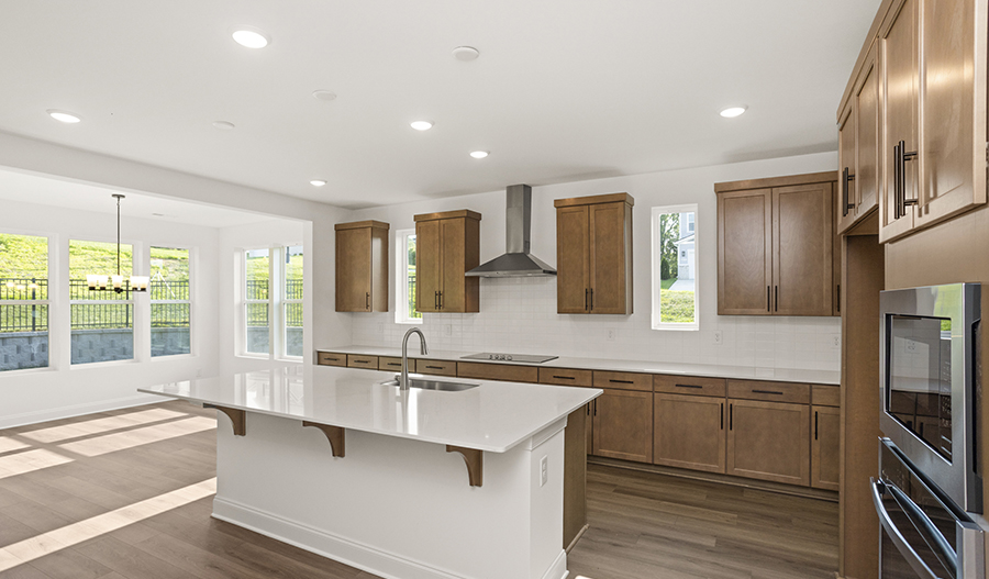 Kitchen of the Hopewell floor plan