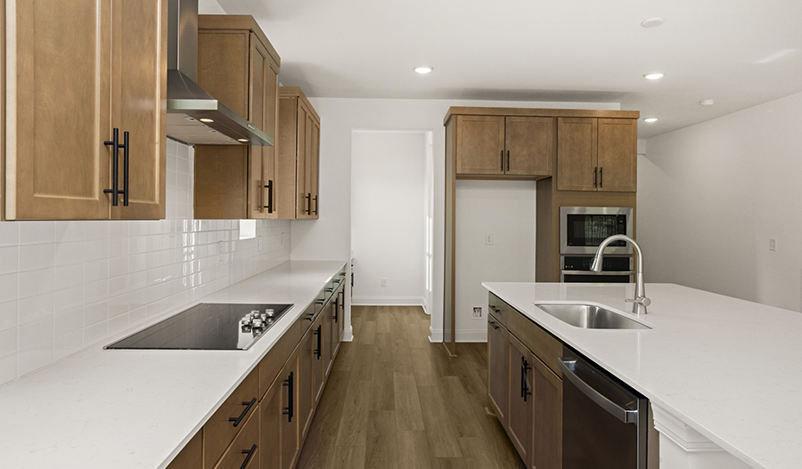 Kitchen of the Hopewell floor plan