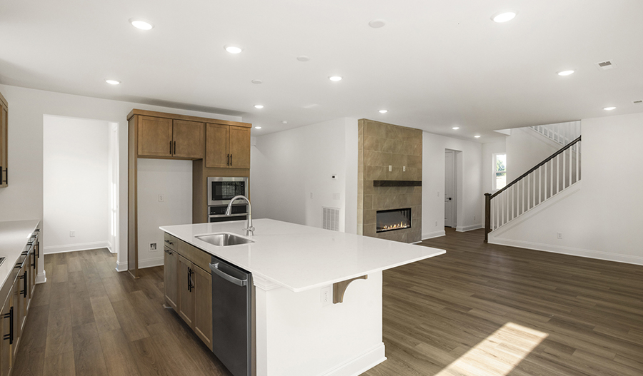 Kitchen of the Hopewell floor plan