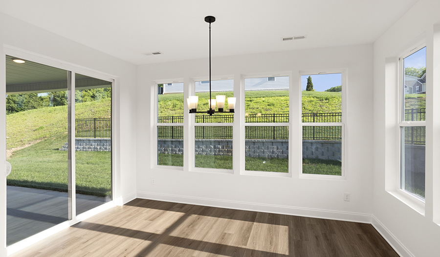 Sunroom of the Hopewell floor plan