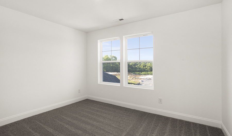 Bedroom of the Hopewell floor plan