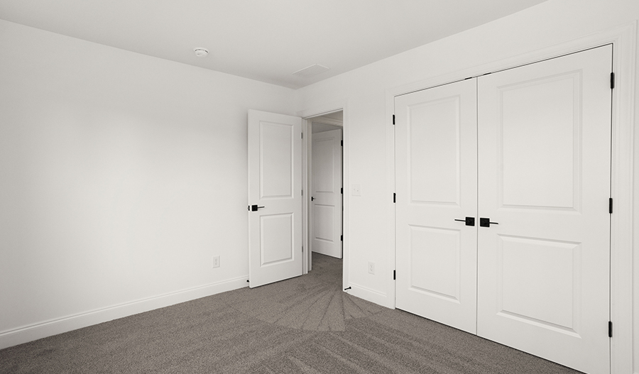 Bedroom of the Hopewell floor plan