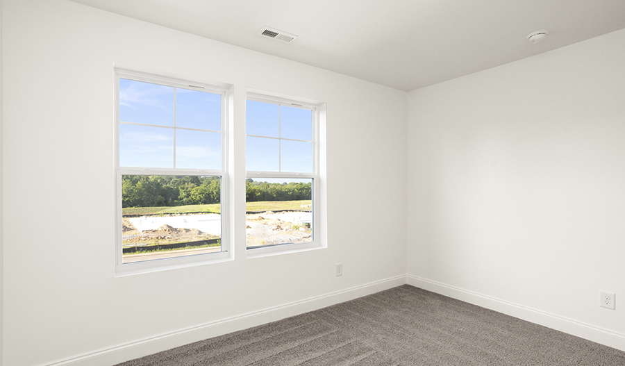 Bedroom of the Hopewell floor plan