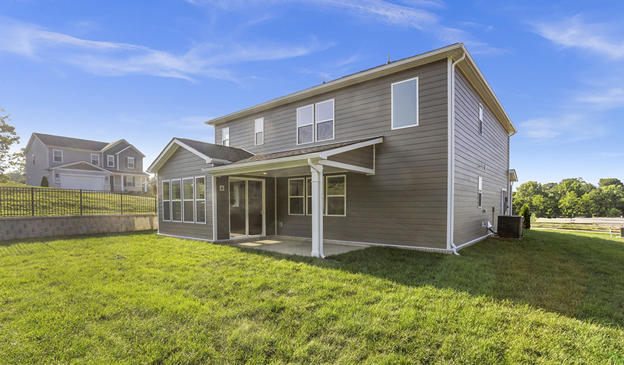 Rear Exterior of the Hopewell floor plan