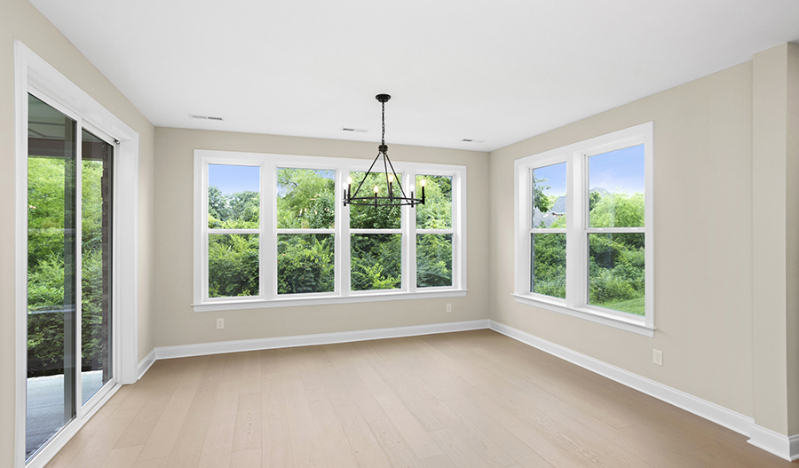 Sunroom of the Presley floor plan