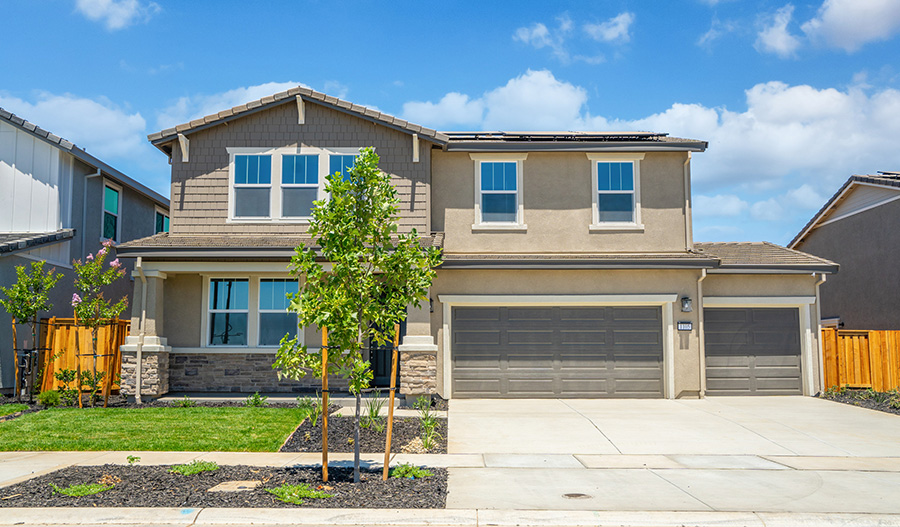 Exterior of the Elderberry floor plan