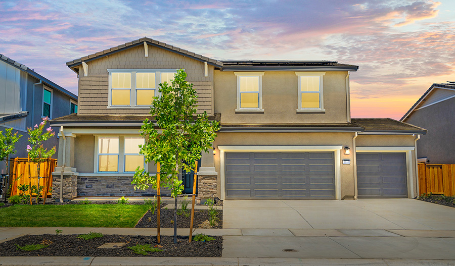 Exterior of the Elderberry floor plan