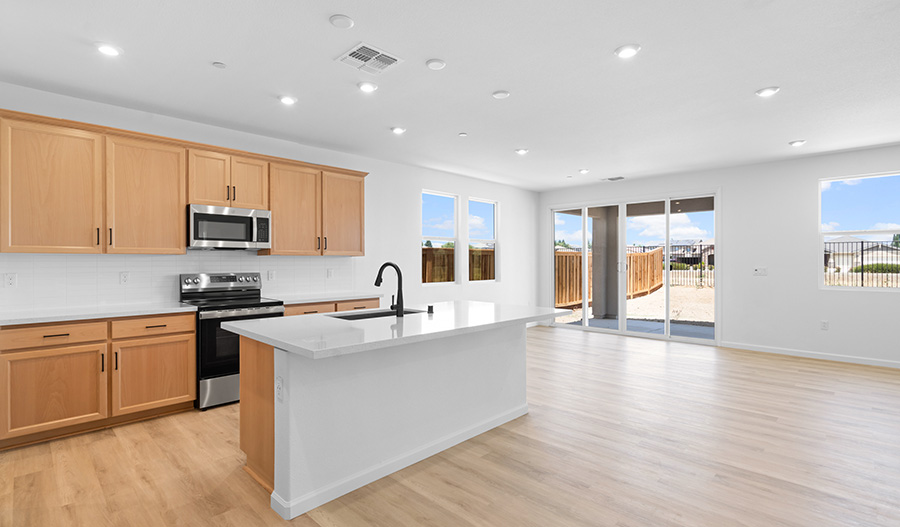 Kitchen of the Elderberry floor plan