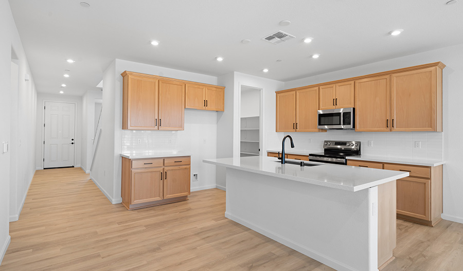 Kitchen of the Elderberry floor plan