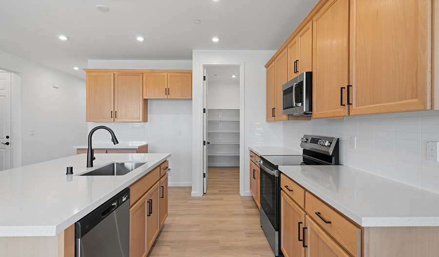 Kitchen of the Elderberry floor plan