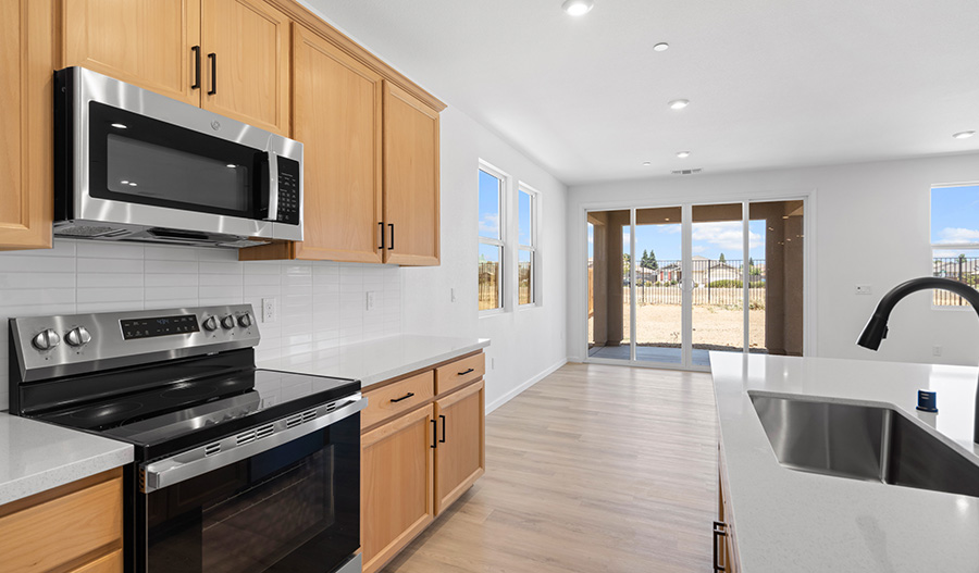 Kitchen of the Elderberry floor plan