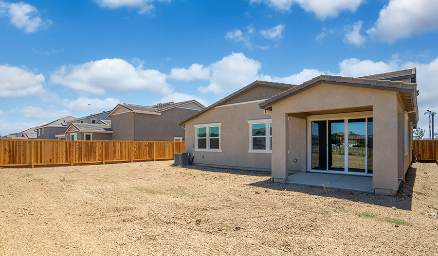 Rear Exterior of the Elderberry floor plan