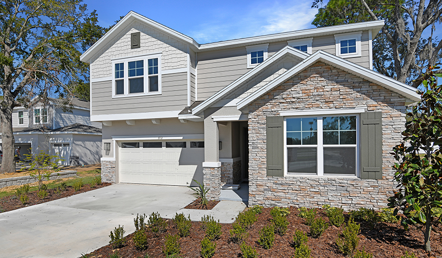 Exterior of the Moonstone floor plan