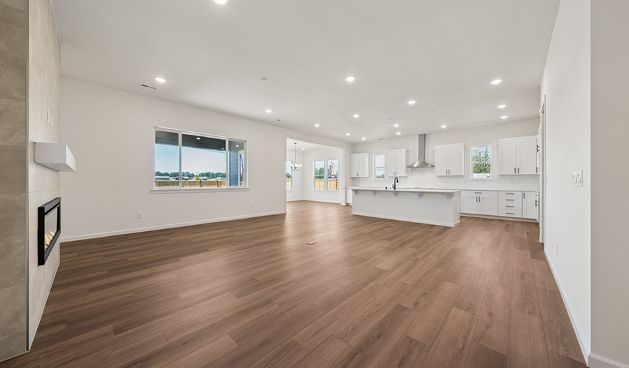 Great Room of the Daniel floor plan