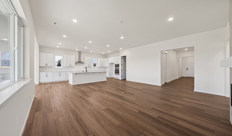 Great Room of the Daniel floor plan