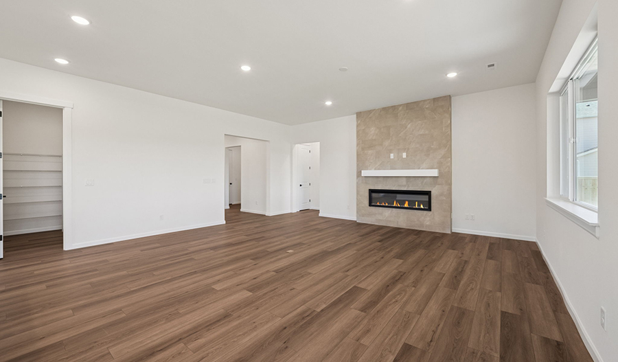 Great Room of the Daniel floor plan