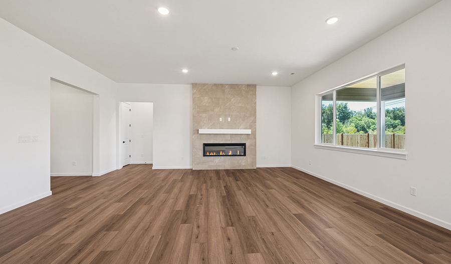 Great Room of the Daniel floor plan
