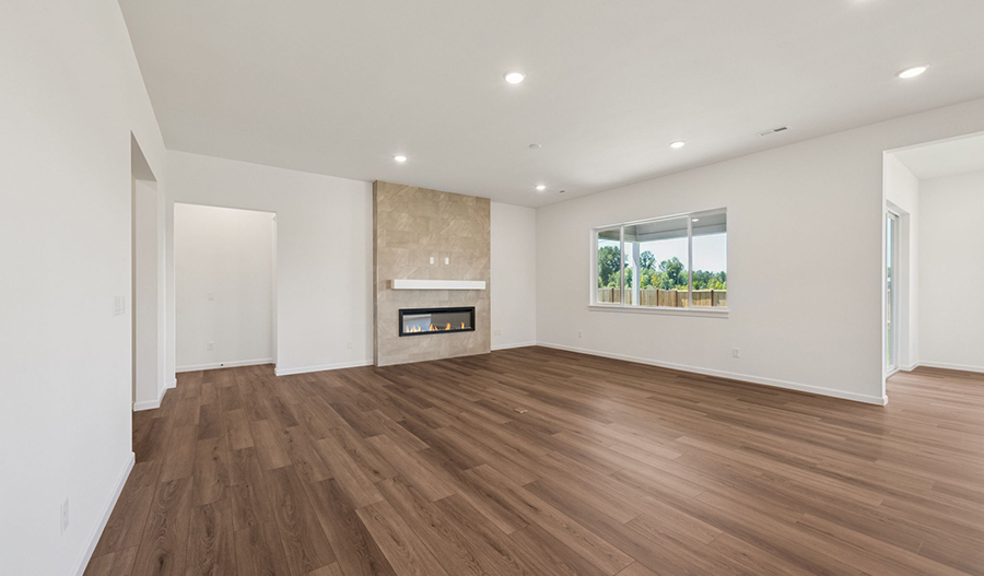 Great Room of the Daniel floor plan