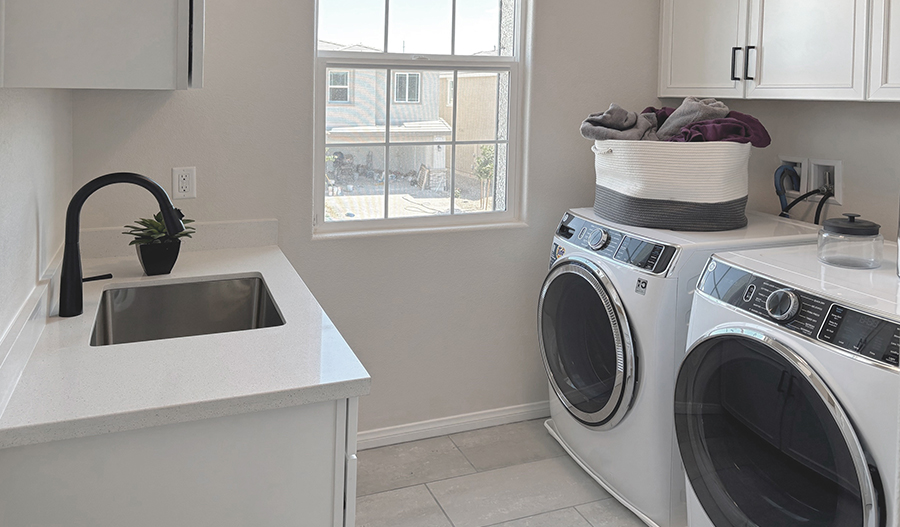 Laundry of the Birch floor plan