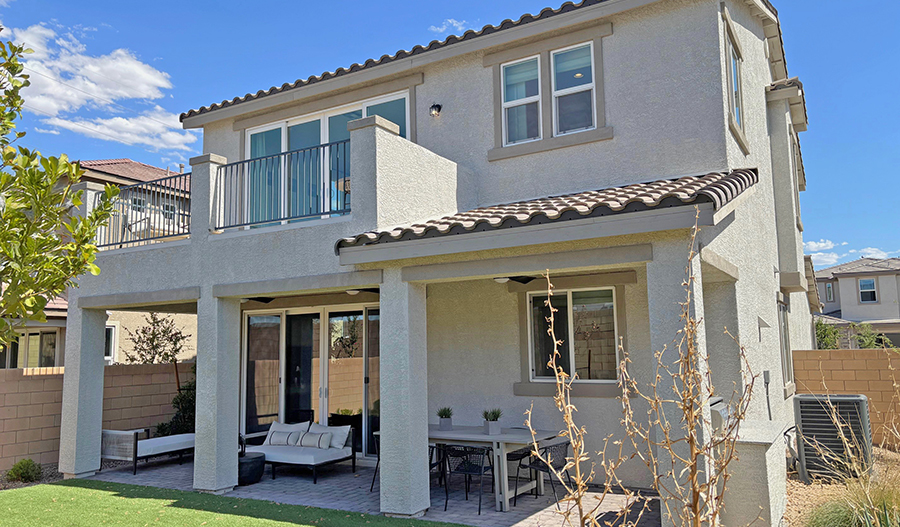 Rear Exterior of the Birch floor plan