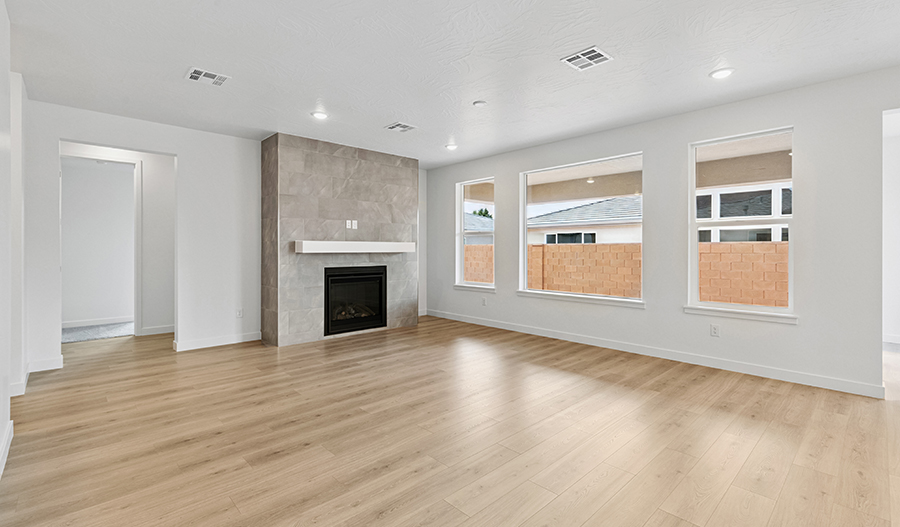 Great Room of the Helena floor plan