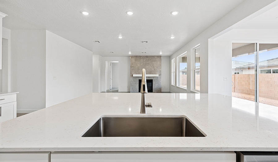 Kitchen of the Helena floor plan