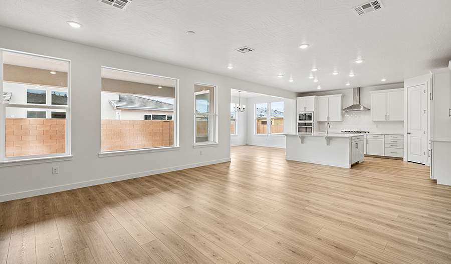 Great Room of the Helena floor plan
