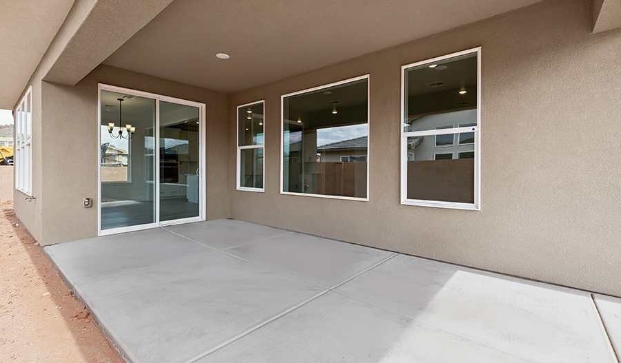 Rear Exterior of the Helena floor plan
