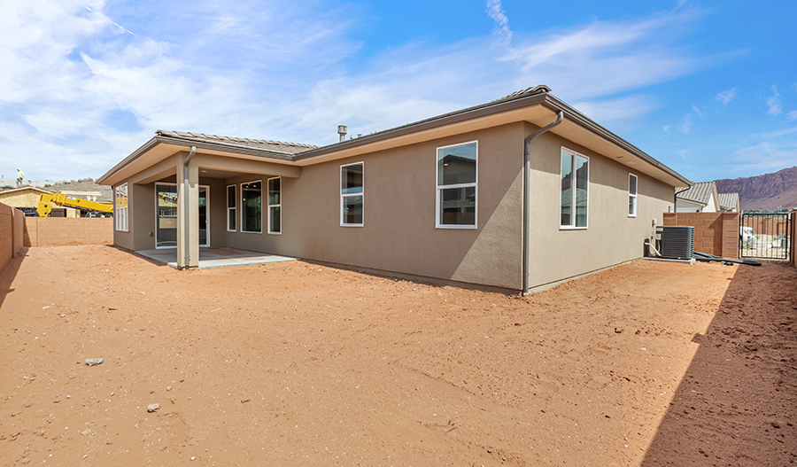 Rear Exterior of the Helena floor plan