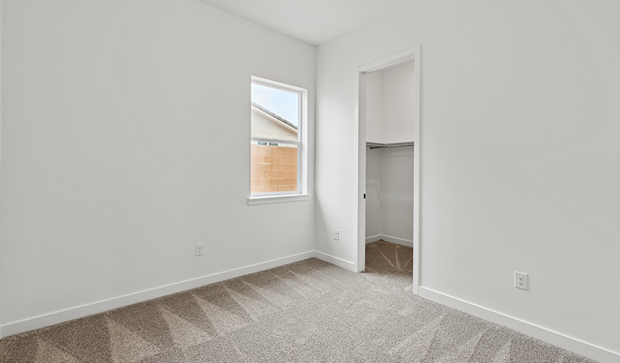 Bedroom of the Dearborn floor plan