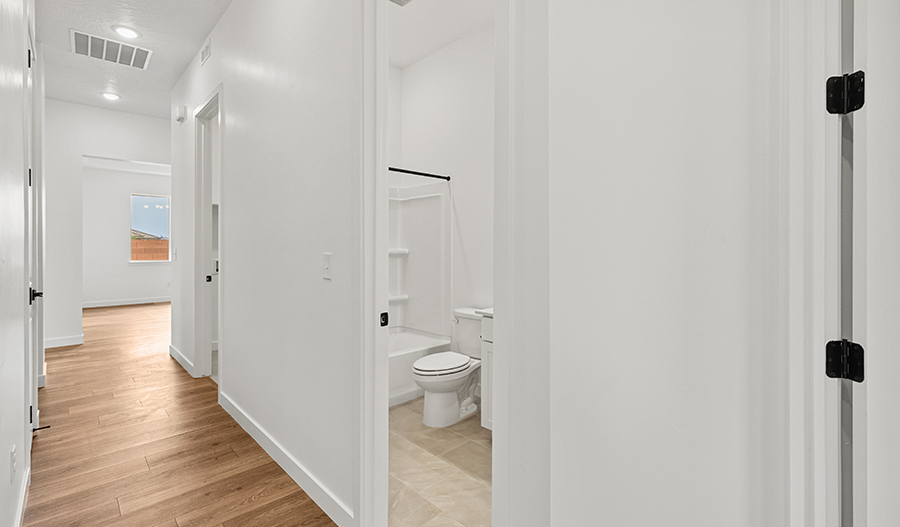 Hallway of the Dearborn floor plan