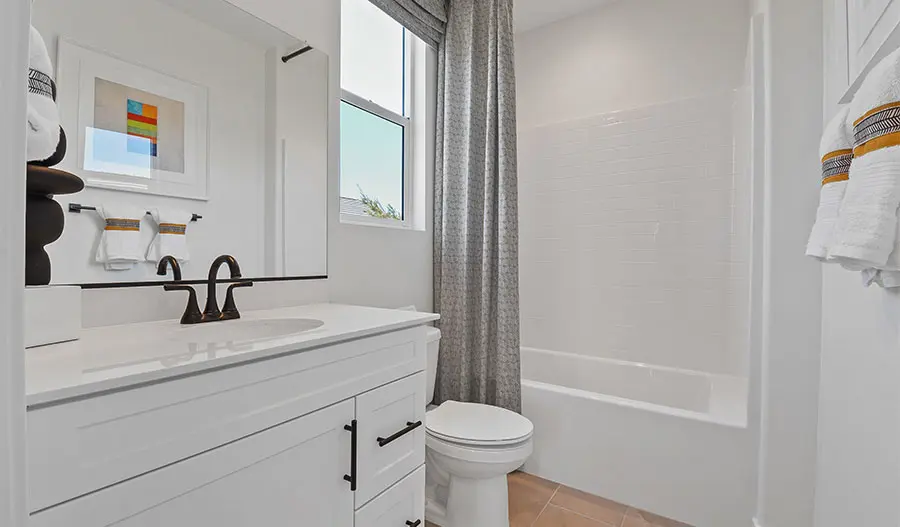 Bathroom of the Fleming floor plan